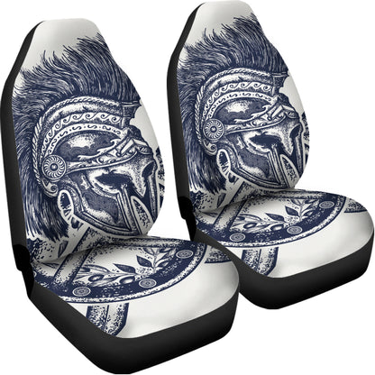 Ancient Spartan Print Universal Fit Car Seat Covers