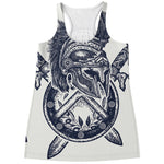 Ancient Spartan Print Women's Racerback Tank Top