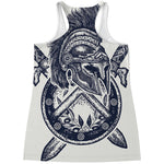 Ancient Spartan Print Women's Racerback Tank Top