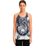 Ancient Spartan Print Women's Racerback Tank Top