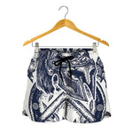 Ancient Spartan Print Women's Shorts