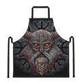 Ancient Viking Norse God Odin Print Apron