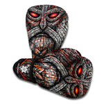 Ancient Viking Norse God Odin Print Boxing Gloves