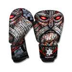 Ancient Viking Norse God Odin Print Boxing Gloves