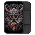 Ancient Viking Norse God Odin Print Car Center Console Cover