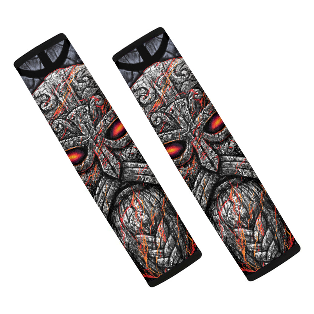 Ancient Viking Norse God Odin Print Car Seat Belt Covers