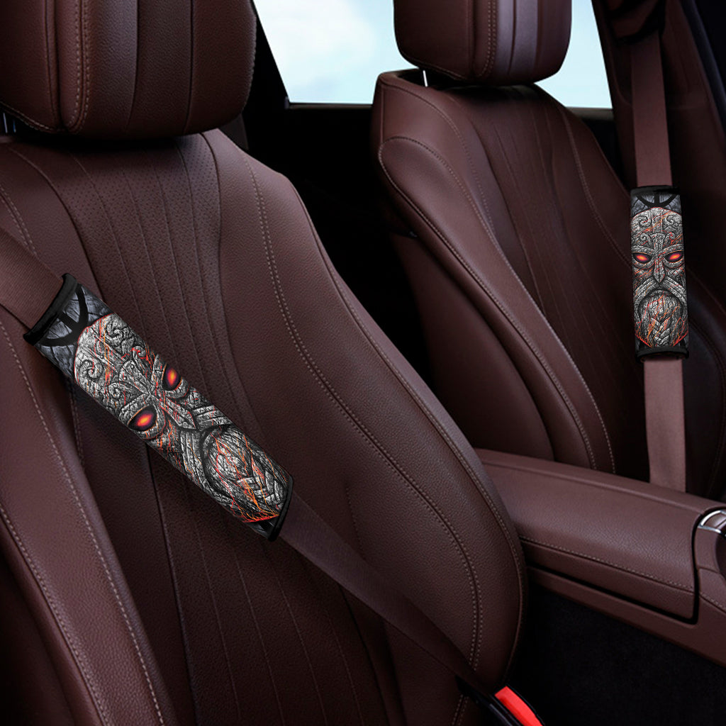 Ancient Viking Norse God Odin Print Car Seat Belt Covers