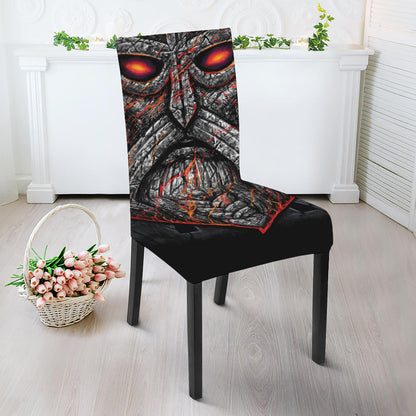 Ancient Viking Norse God Odin Print Dining Chair Slipcover