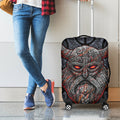 Ancient Viking Norse God Odin Print Luggage Cover