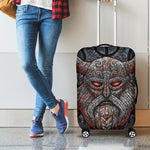 Ancient Viking Norse God Odin Print Luggage Cover