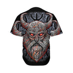 Ancient Viking Norse God Odin Print Men's Baseball Jersey