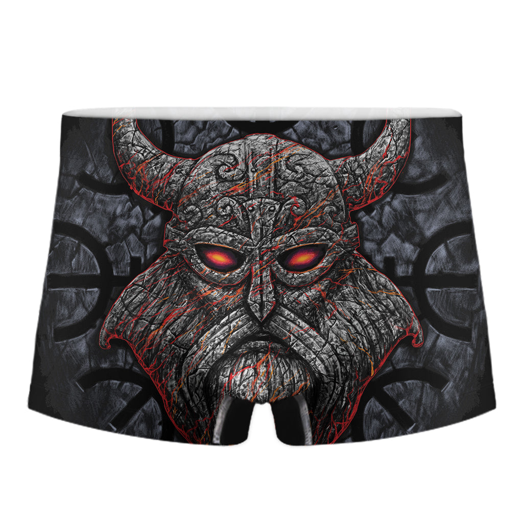 Ancient Viking Norse God Odin Print Men's Boxer Briefs