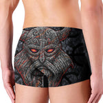 Ancient Viking Norse God Odin Print Men's Boxer Briefs