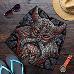 Ancient Viking Norse God Odin Print Men's Shorts