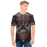 Ancient Viking Norse God Odin Print Men's T-Shirt