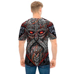 Ancient Viking Norse God Odin Print Men's T-Shirt