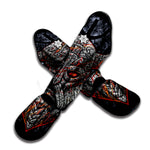 Ancient Viking Norse God Odin Print Muay Thai Shin Guard