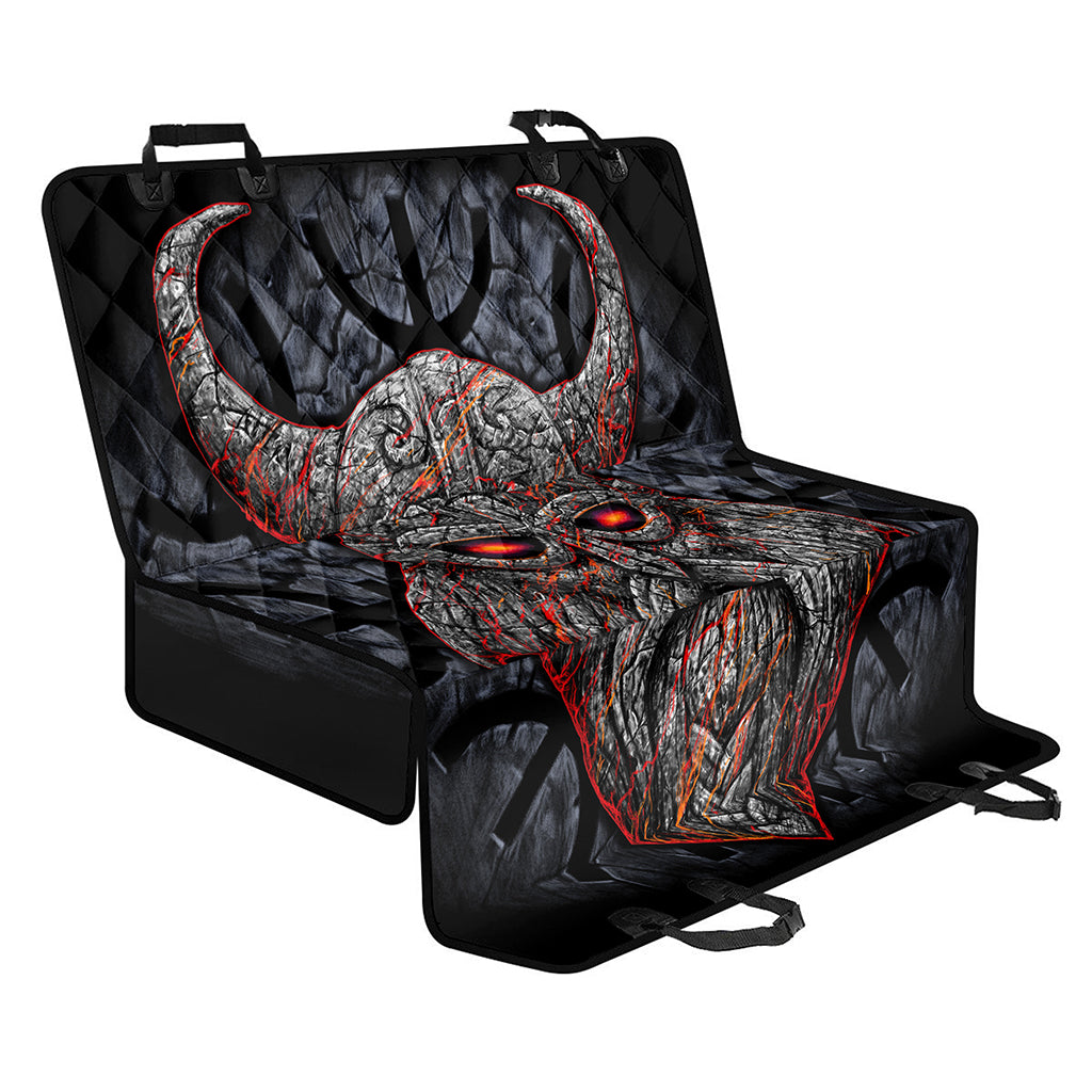 Ancient Viking Norse God Odin Print Pet Car Back Seat Cover