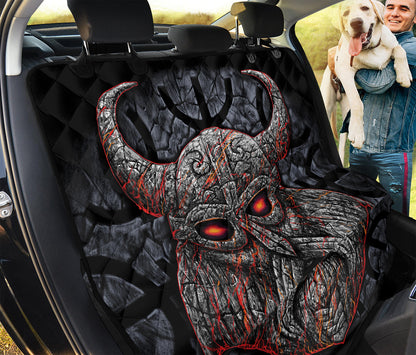 Ancient Viking Norse God Odin Print Pet Car Back Seat Cover