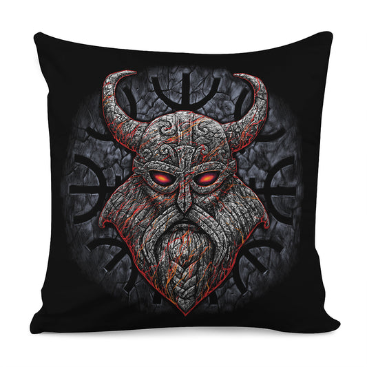 Ancient Viking Norse God Odin Print Pillow Cover