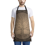 Ancient Yggdrasil Tree Print Apron