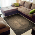 Ancient Yggdrasil Tree Print Floor Mat