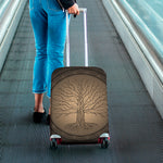 Ancient Yggdrasil Tree Print Luggage Cover