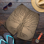 Ancient Yggdrasil Tree Print Men's Shorts