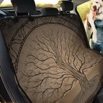 Ancient Yggdrasil Tree Print Pet Car Back Seat Cover