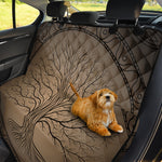 Ancient Yggdrasil Tree Print Pet Car Back Seat Cover