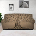 Ancient Yggdrasil Tree Print Sofa Cover