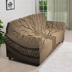 Ancient Yggdrasil Tree Print Sofa Cover