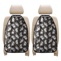 Angel And Snowflake Pattern Print Car Seat Organizers