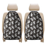 Angel And Snowflake Pattern Print Car Seat Organizers
