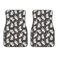 Angel And Snowflake Pattern Print Front Car Floor Mats