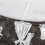 Angel And Snowflake Pattern Print Sofa Cover