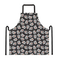 Angry Robot Pattern Print Apron