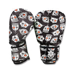 Angry Robot Pattern Print Boxing Gloves