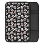 Angry Robot Pattern Print Car Center Console Cover