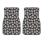 Angry Robot Pattern Print Front Car Floor Mats