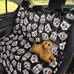 Angry Robot Pattern Print Pet Car Back Seat Cover