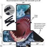 Angry Shark Print Recliner Protector