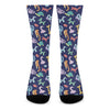 Animal Balloon Pattern Print Crew Socks