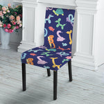 Animal Balloon Pattern Print Dining Chair Slipcover