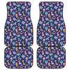 Animal Balloon Pattern Print Front and Back Car Floor Mats