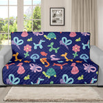 Animal Balloon Pattern Print Futon Protector