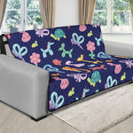 Animal Balloon Pattern Print Futon Protector