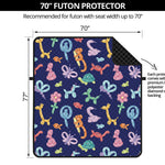 Animal Balloon Pattern Print Futon Protector