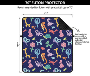 Animal Balloon Pattern Print Futon Protector