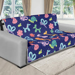 Animal Balloon Pattern Print Futon Protector